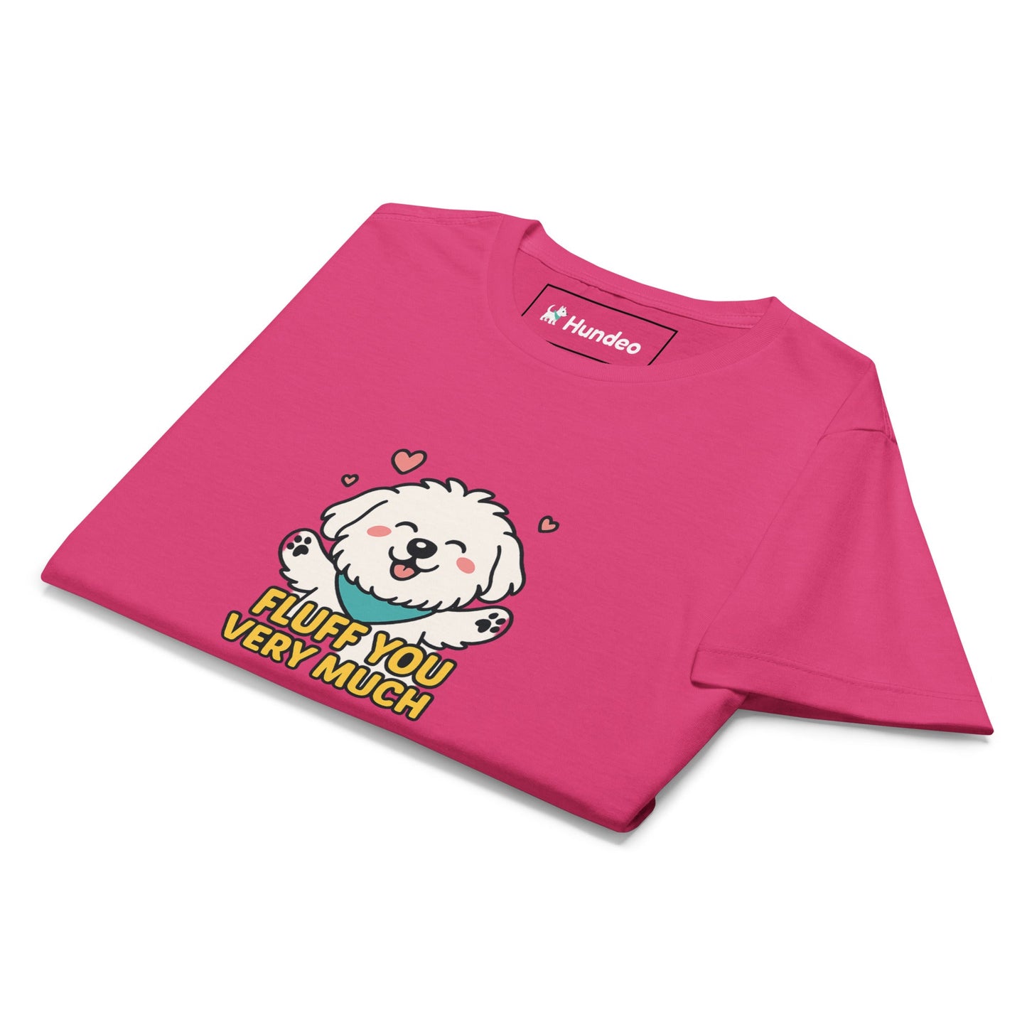 Basic Softstyle T-Shirt für Damen - Fluff you - Hundeo Shop