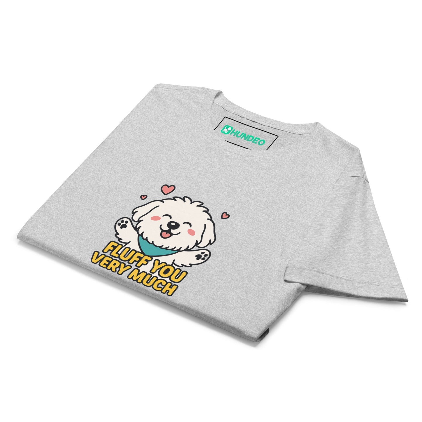 Basic Softstyle T-Shirt für Damen - Fluff you - Hundeo Shop