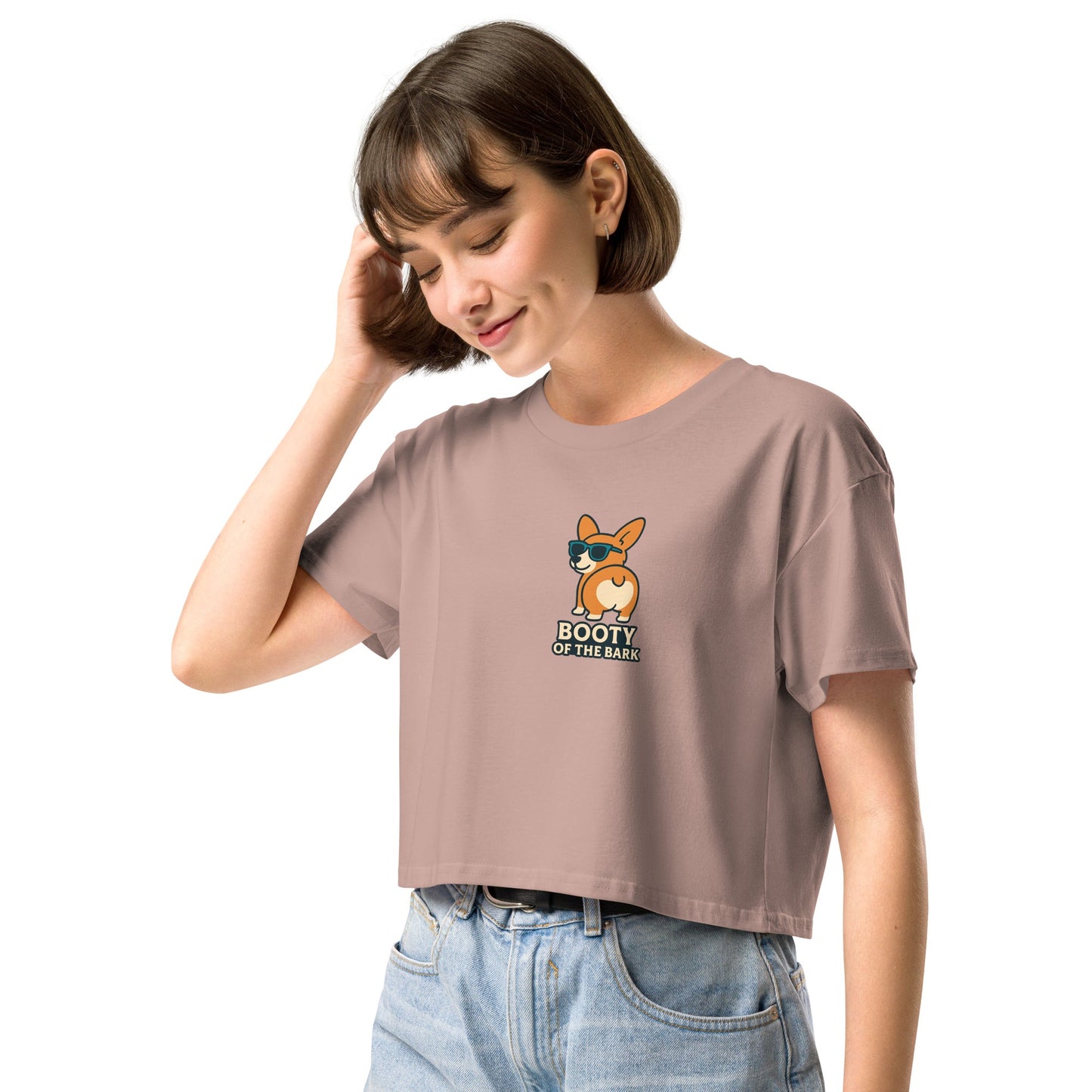 Damen - Crop - Top - Hundeo Shop