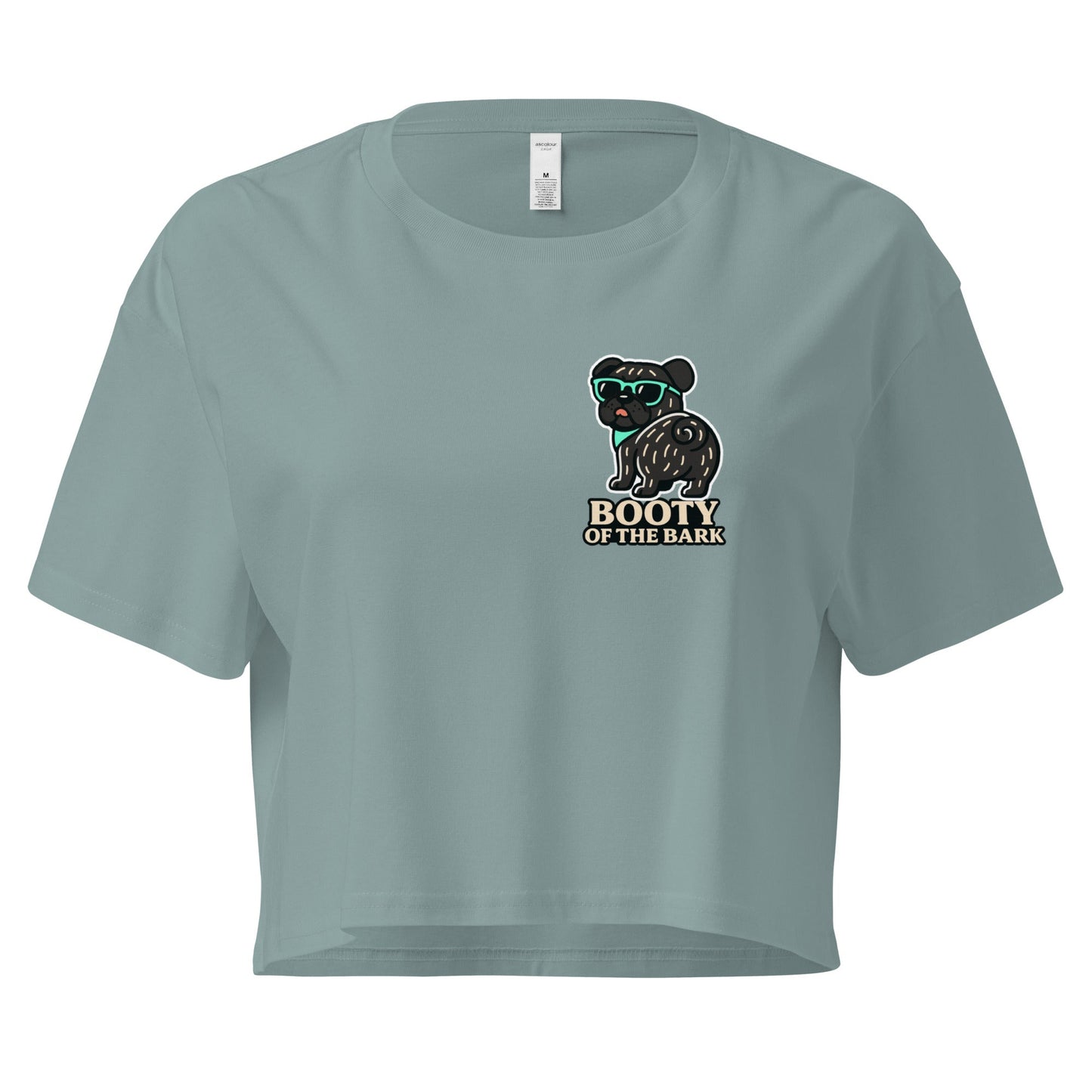 Lockeres Damen - Crop - Top - Mops Booty - Hundeo Shop