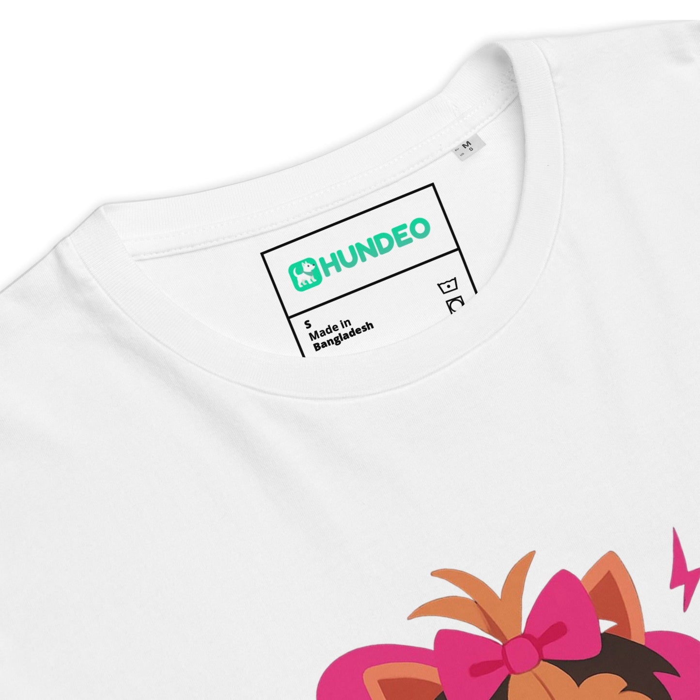 Unisex - Bio - Baumwoll - T-Shirt - Messy Hair - Hundeo Shop