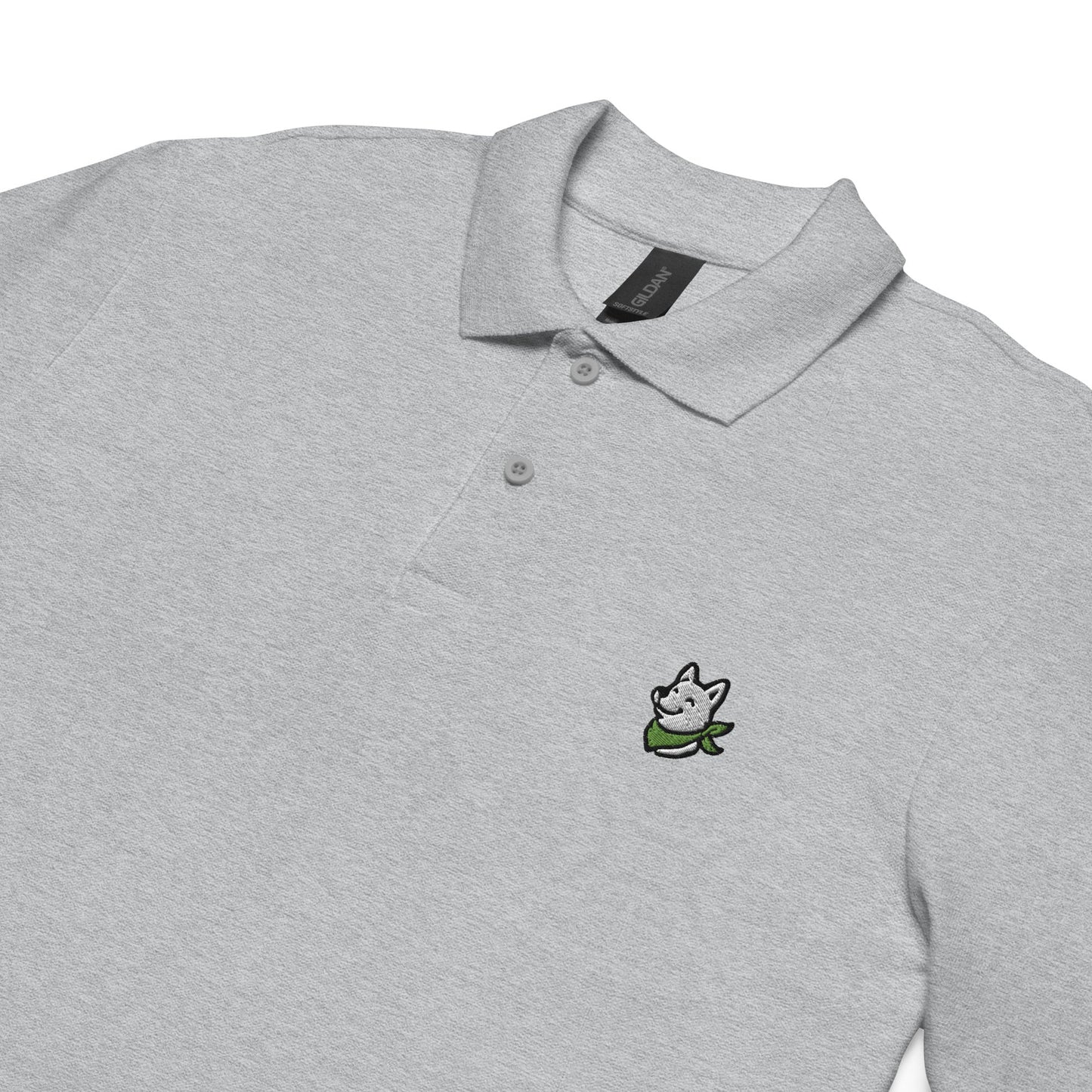 Unisex Piqué - Poloshirt - Hundeo Hund Stickerei - Hundeo Shop