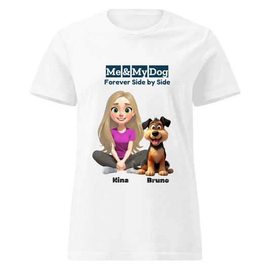 Personalisiertes Shirt "Me & My Dog"