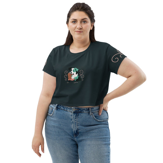 Crop - T-Shirt - Aussie - Hundeo Shop