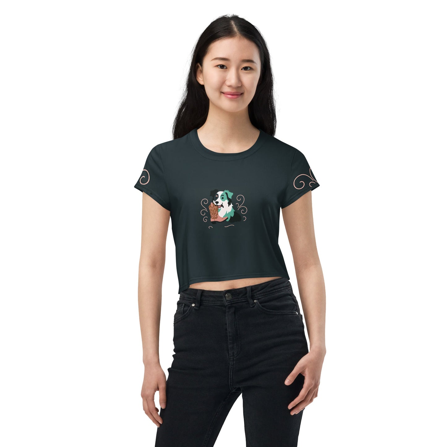 Crop - T-Shirt - Aussie - Hundeo Shop