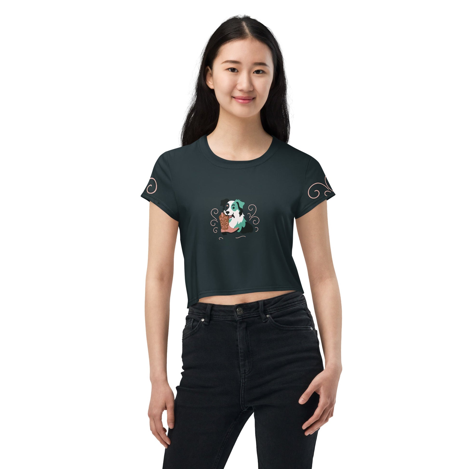 Crop - T-Shirt - Aussie - Hundeo Shop