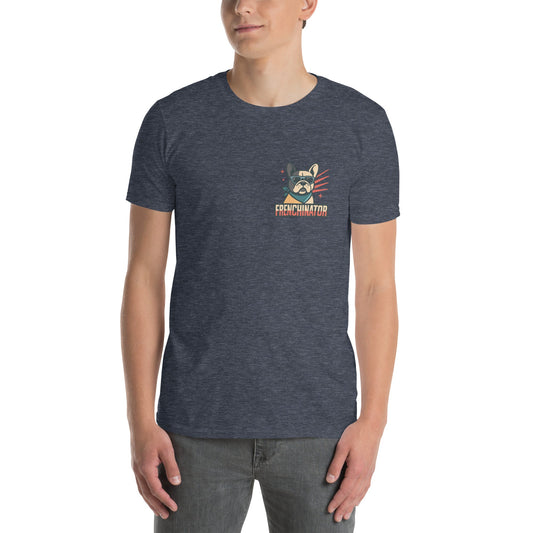 Kurzärmeliges Unisex - T-Shirt - Frenchinator - Hundeo Shop