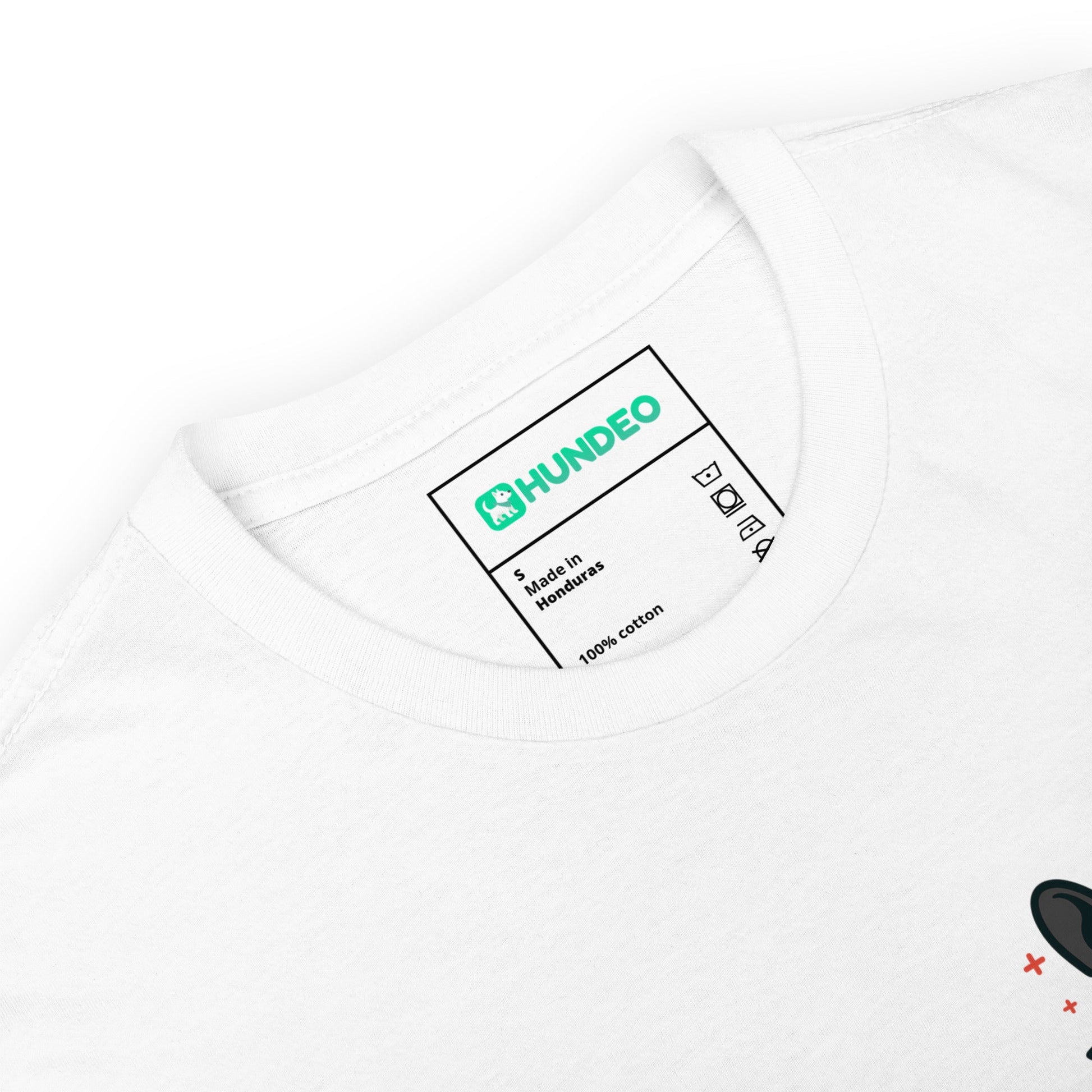 Kurzärmeliges Unisex - T-Shirt - Frenchinator - Hundeo Shop