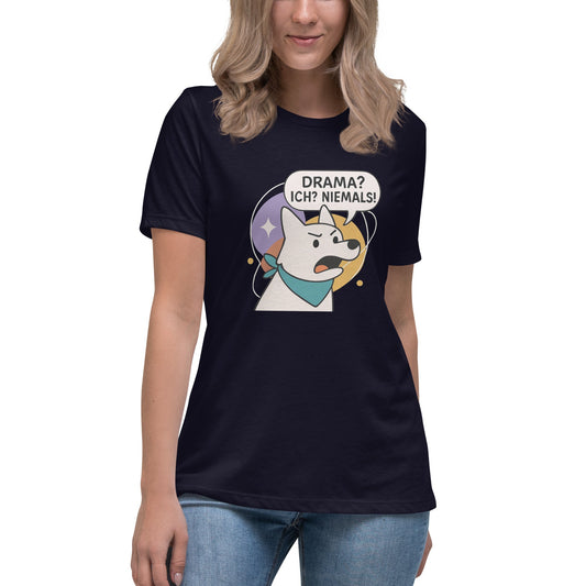 Lockeres Damen - T-Shirt - Hundeo Shop