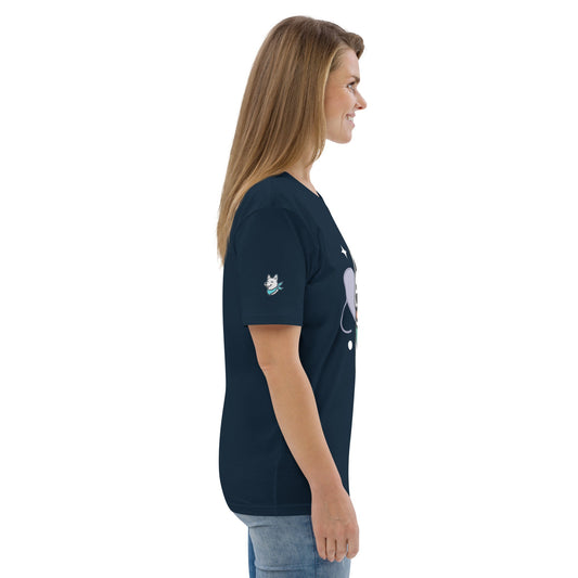 Unisex - Bio - Baumwoll - T-Shirt - Hundeo Hund - Hundeo Shop