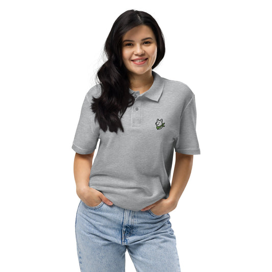 Unisex Piqué - Poloshirt - Hundeo Hund Stickerei - Hundeo Shop